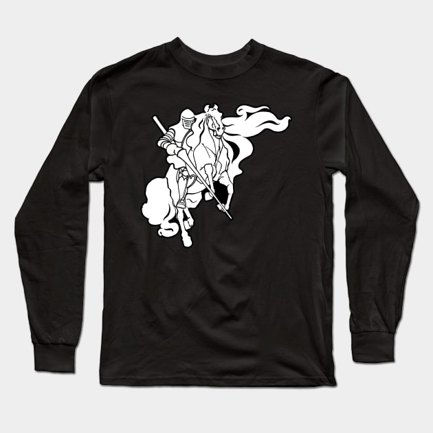 Spectral Knight Long Sleeve T-Shirt by alexp01